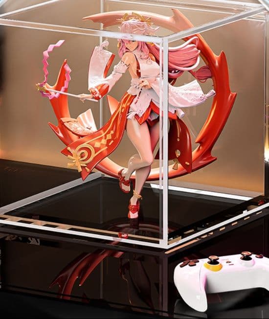 フィギュアケース 小型 クリア保護ケース 小型フィギュア展示ボックス
