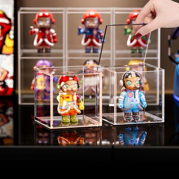 フィギュアケース 小型 クリア保護ケース 小型フィギュア展示ボックス
