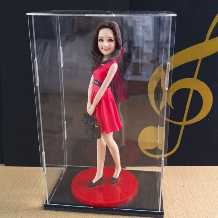 フィギュアケース 小型 コレクションフィギュア専用透明保護ケース