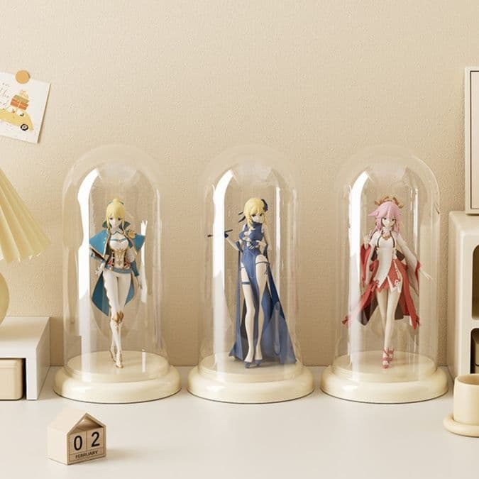 フィギュアケース 小型 ドーム型フィギュア保護ケース