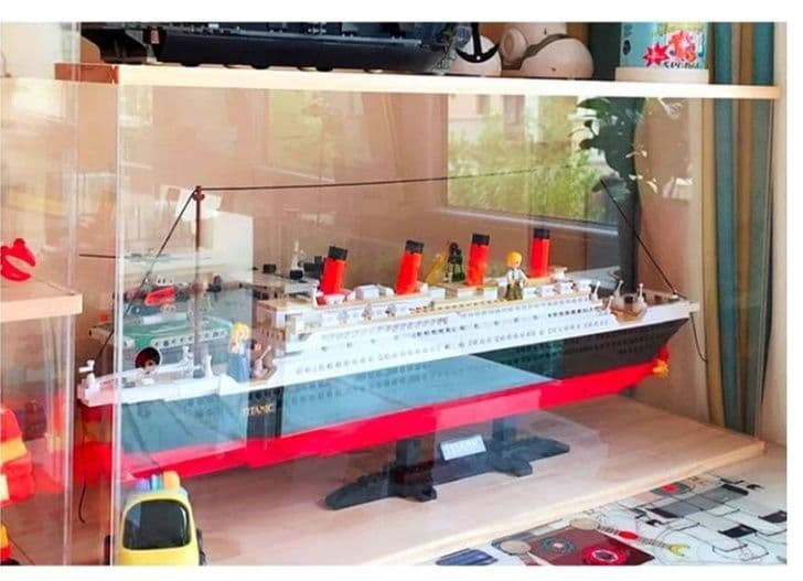 フィギュアケース 大型 多段重ね木製コレクション展示棚