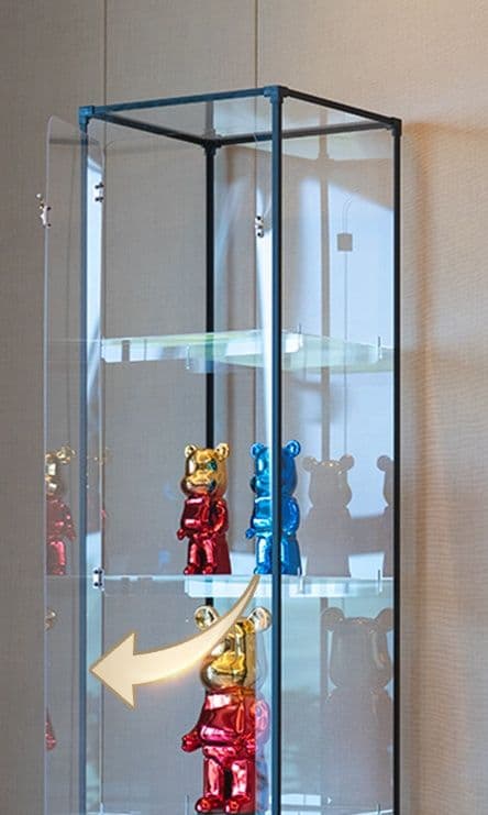 フィギュアケース 大型 六面高透明全景展示フィギュアケース