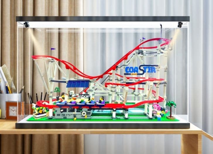 フィギュアケース 大型 遊園地模型専用高透明展示ケース