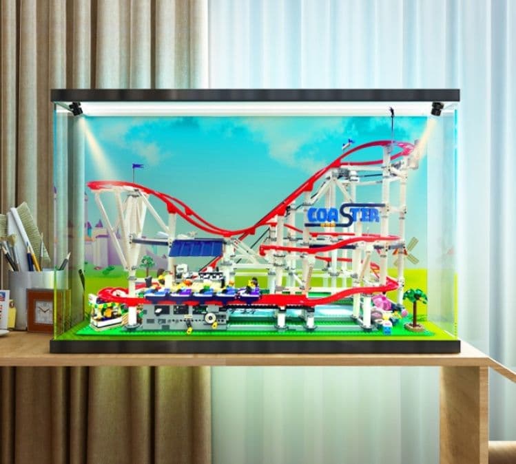 フィギュアケース 大型 遊園地模型専用高透明展示ケース