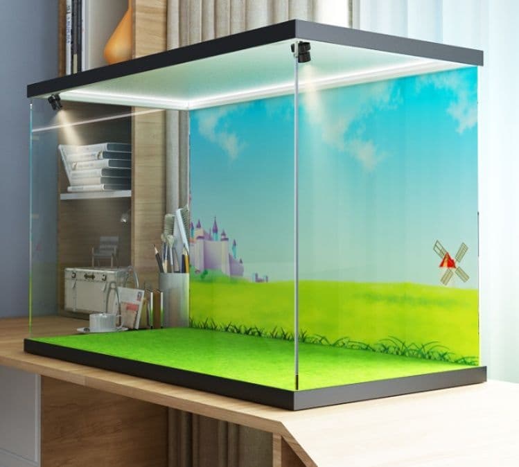 フィギュアケース 大型 遊園地模型専用高透明展示ケース