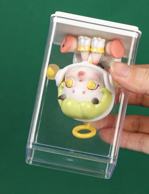 フィギュアケース 小型 透明コレクションキューブ小型フィギュア保護ケース