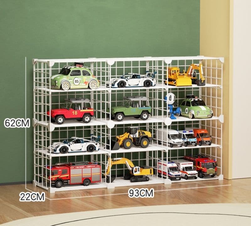 フィギュアケース 大型 多段式ミニカーコレクション展示ラック