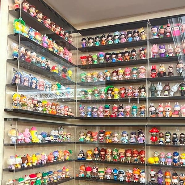 フィギュアケース クリア四段コレクション棚