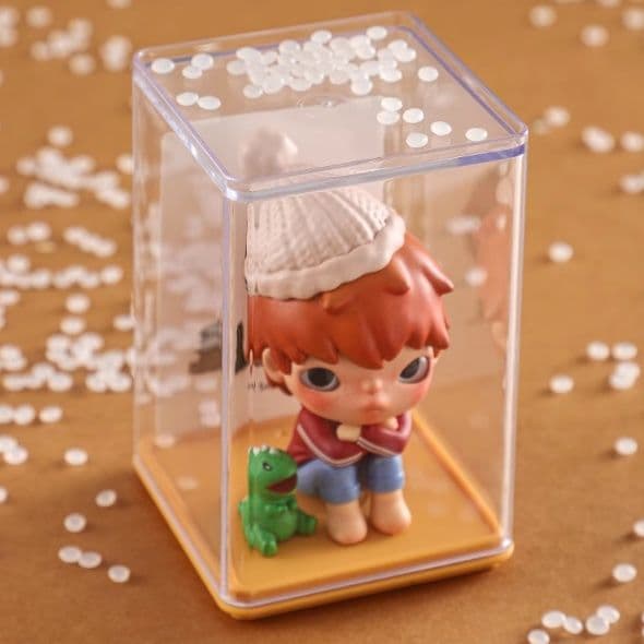 フィギュアケース 透明ポップアップコレクションボックス
