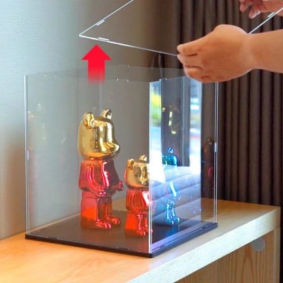 フィギュアケース 積木人形専用透明展示箱