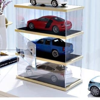 フィギュアケース 木枠付き透明コレクションケース