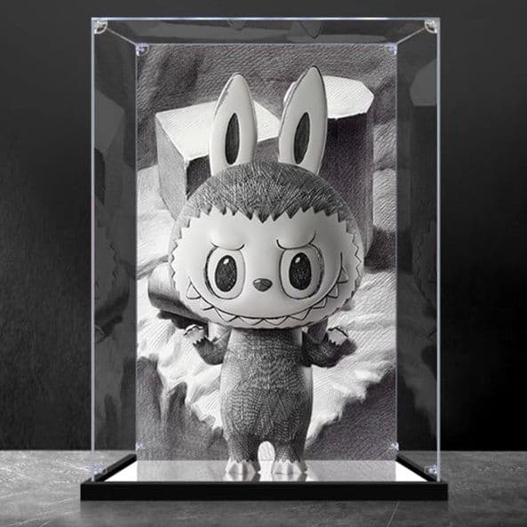 フィギュアケース 幻想うさぎ 透明保護ケース