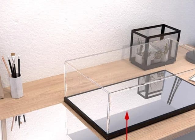 フィギュアケース 組立簡単透明展示ケース