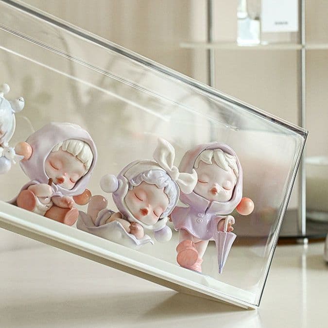 フィギュアケース 積み重ね透明人形保管棚