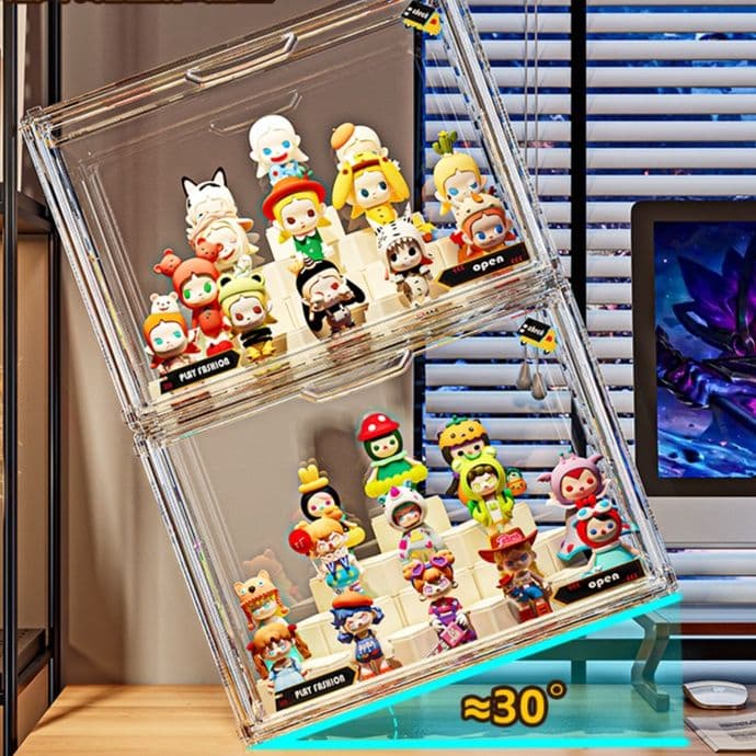 フィギュアケース 多層階段式フィギュア展示ケース