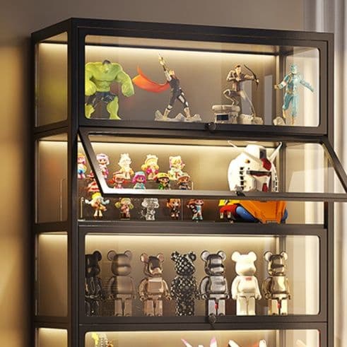 フィギュアケース 五段大容量コレクション棚