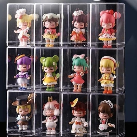 フィギュアケース 小型 透明アクリル製小型フィギュア展示ボックス