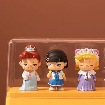 フィギュアケース 小型 透明アクリル三段式卓上収納展示ボックス