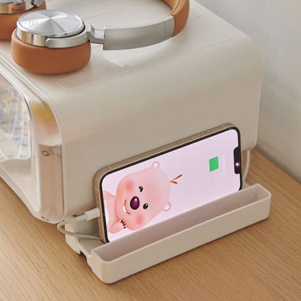 フィギュアケース 卓上収納機能付き透明 小型