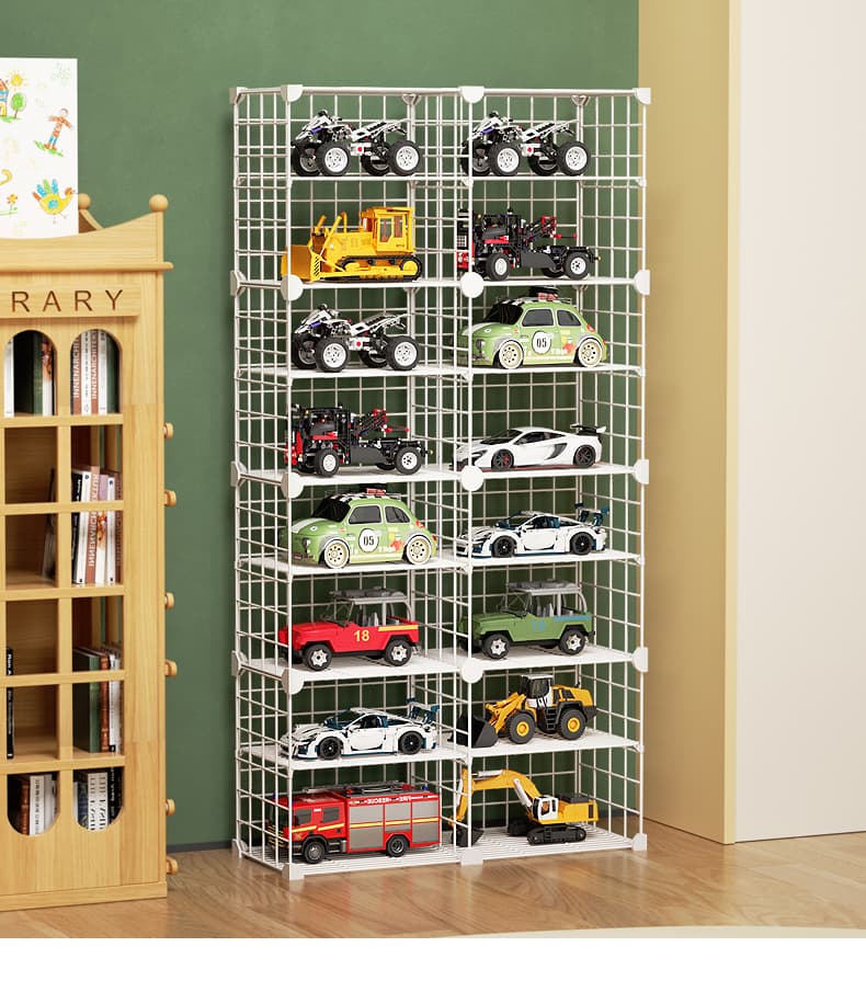 フィギュアケース 大型 多段式ミニカーコレクション展示ラック