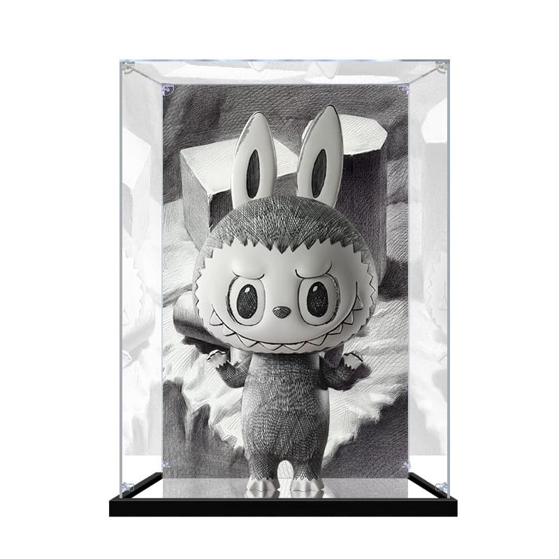 フィギュアケース 幻想うさぎ 透明保護ケース