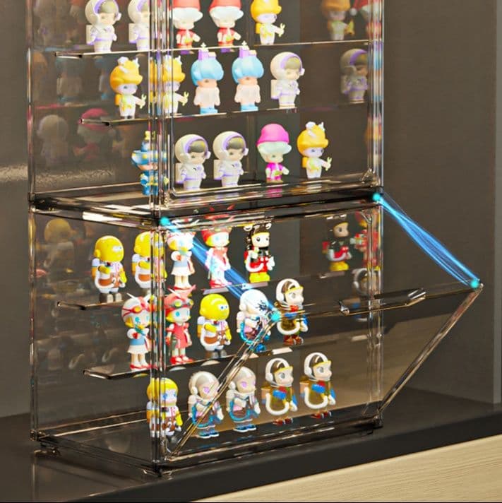 フィギュアケース 大型 積み重ね式透明コレクションケース