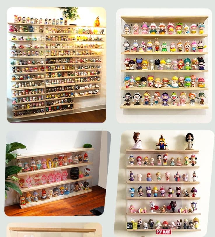 フィギュアケース 大型 フィギュアケース 壁掛け可能コレクションディスプレイキャビネット