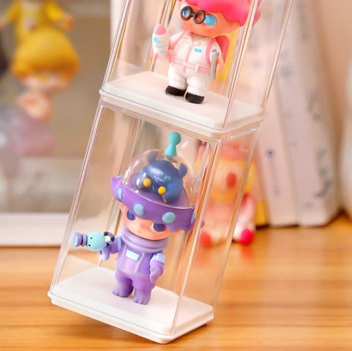 フィギュアケース 小型 透明ミニフィギュア保護ケース