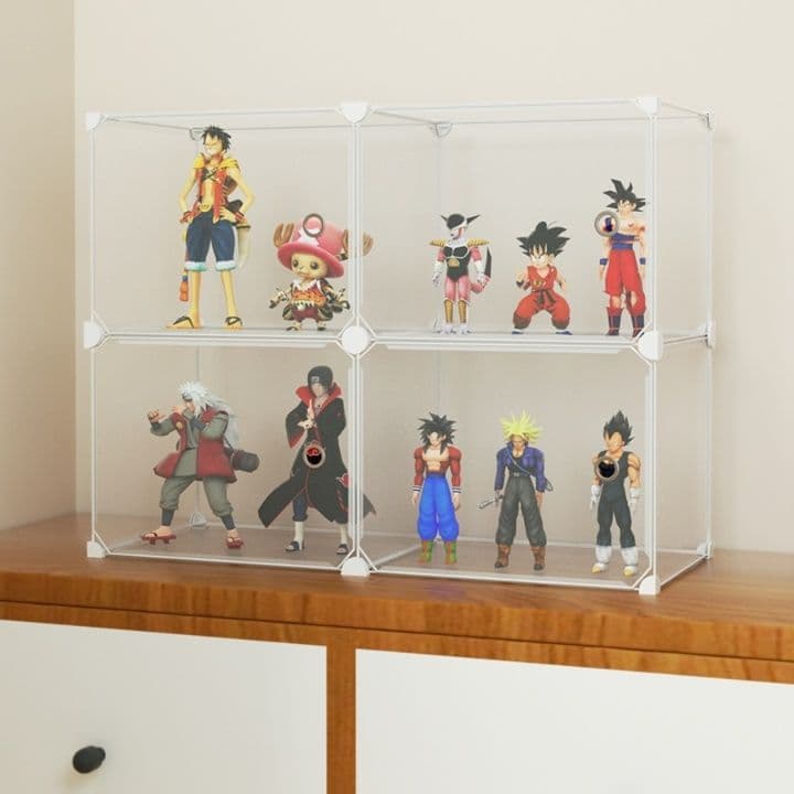 フィギュアケース 小型 アニメフィギュア収納ケース 積み重ね可能