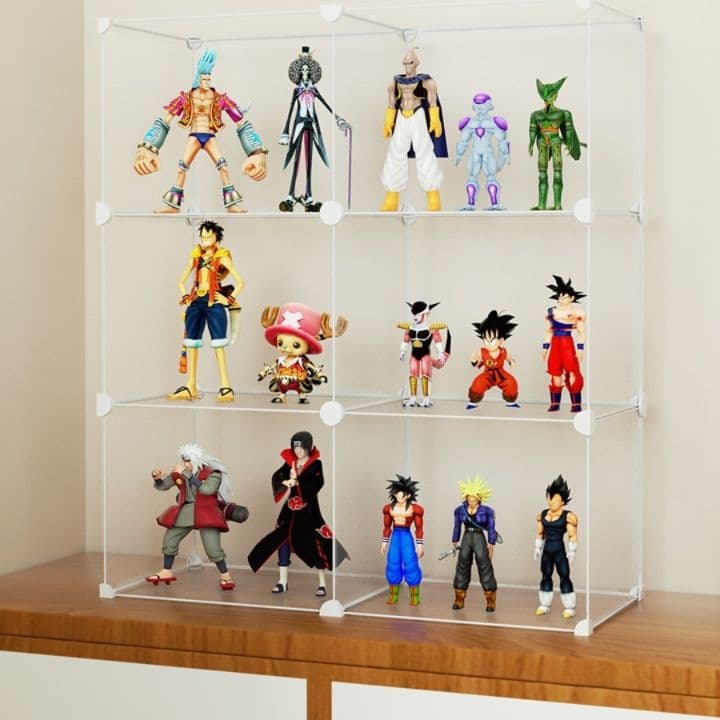 フィギュアケース 小型 アニメフィギュア収納ケース 積み重ね可能