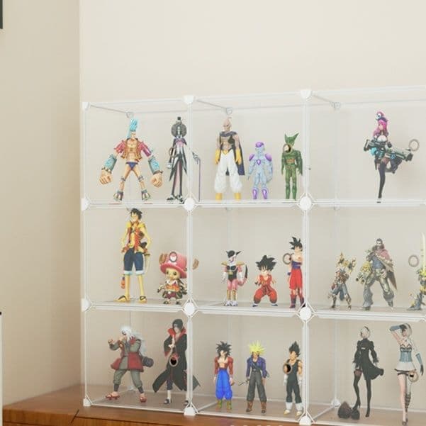 フィギュアケース 小型 アニメフィギュア収納ケース 積み重ね可能