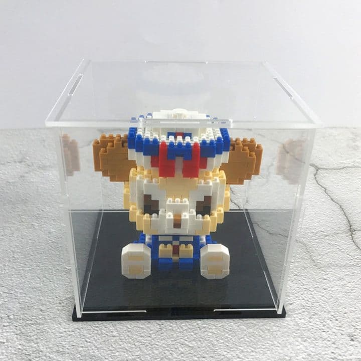 フィギュアケース 小型 ブロック作品用 コレクションケース 小型