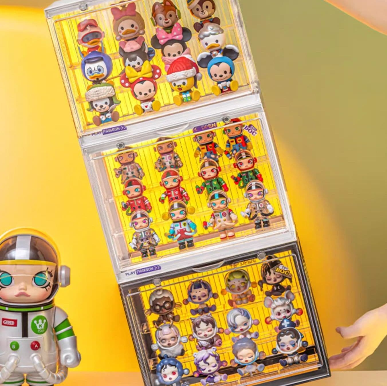 フィギュアケース 小型 コレクションケース 透明展示収納ボックス