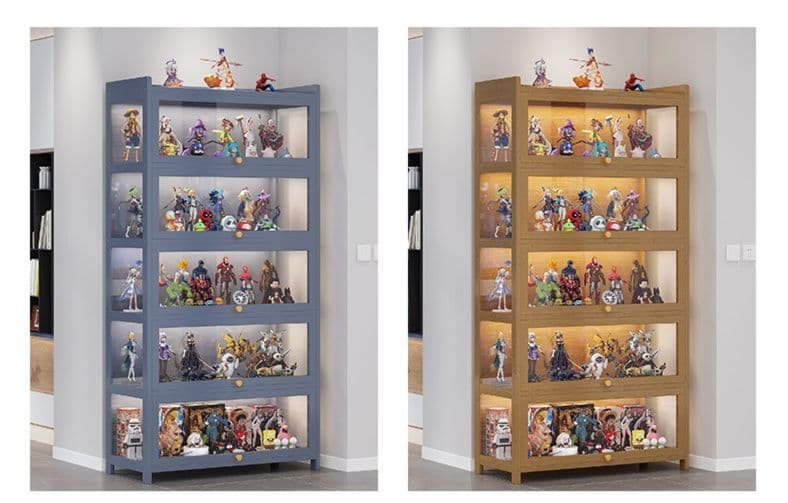 フィギュアケース 大型 コレクション大型多段式ケース