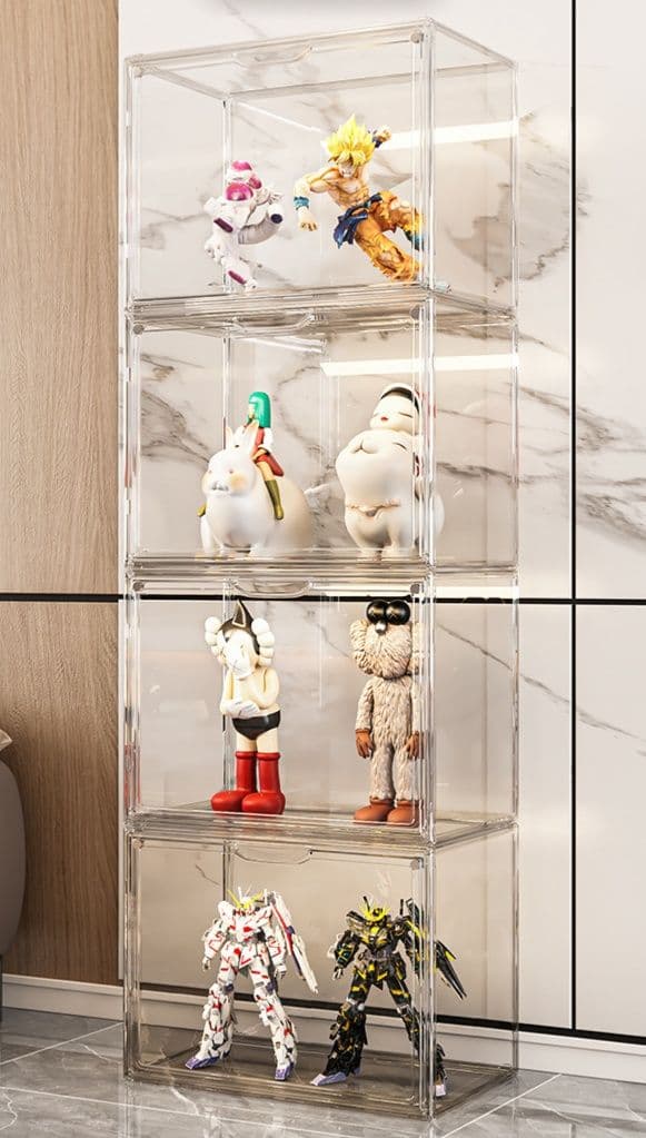 フィギュアケース 大型 四方透明組み立て式ケース