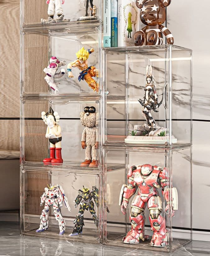 フィギュアケース 大型 四方透明組み立て式ケース