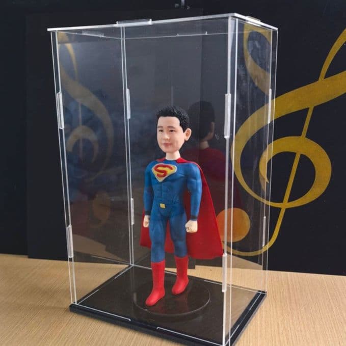 フィギュアケース 小型 コレクションフィギュア専用透明保護ケース