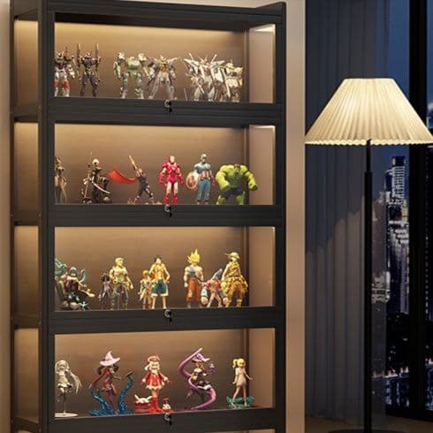 フィギュアケース 大型 多段棚式コレクションケース