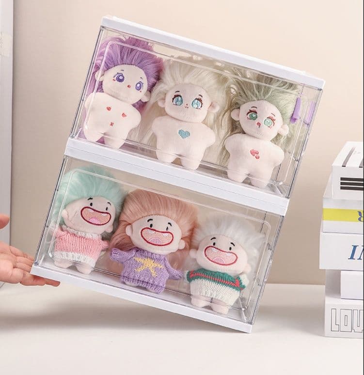 フィギュアケース 小型 かわいい人形コレクション収納ケース