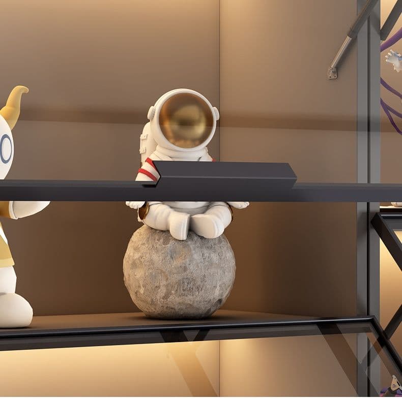フィギュアケース 大型 高級感溢れる照明付きコレクションケース