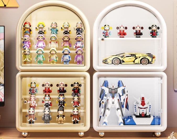 フィギュアケース 小型 磁石開閉式コレクションキャビネット