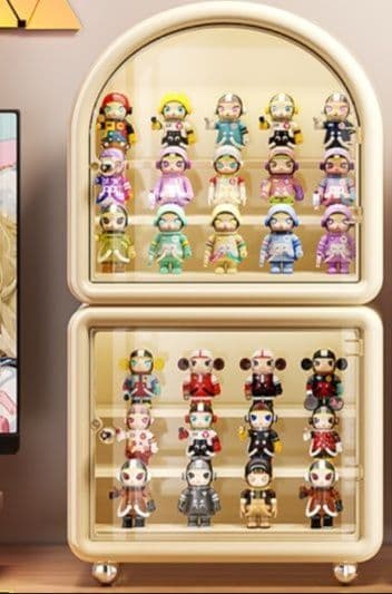 フィギュアケース 小型 磁石開閉式コレクションキャビネット