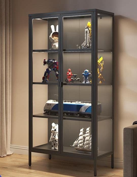 フィギュアケース 大型 大型ガラスコレクションケース フィギュア収納棚