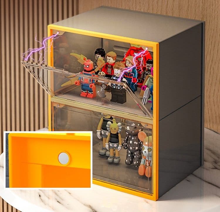フィギュアケース 大型 高透明マルチタワー フィギュア収納棚