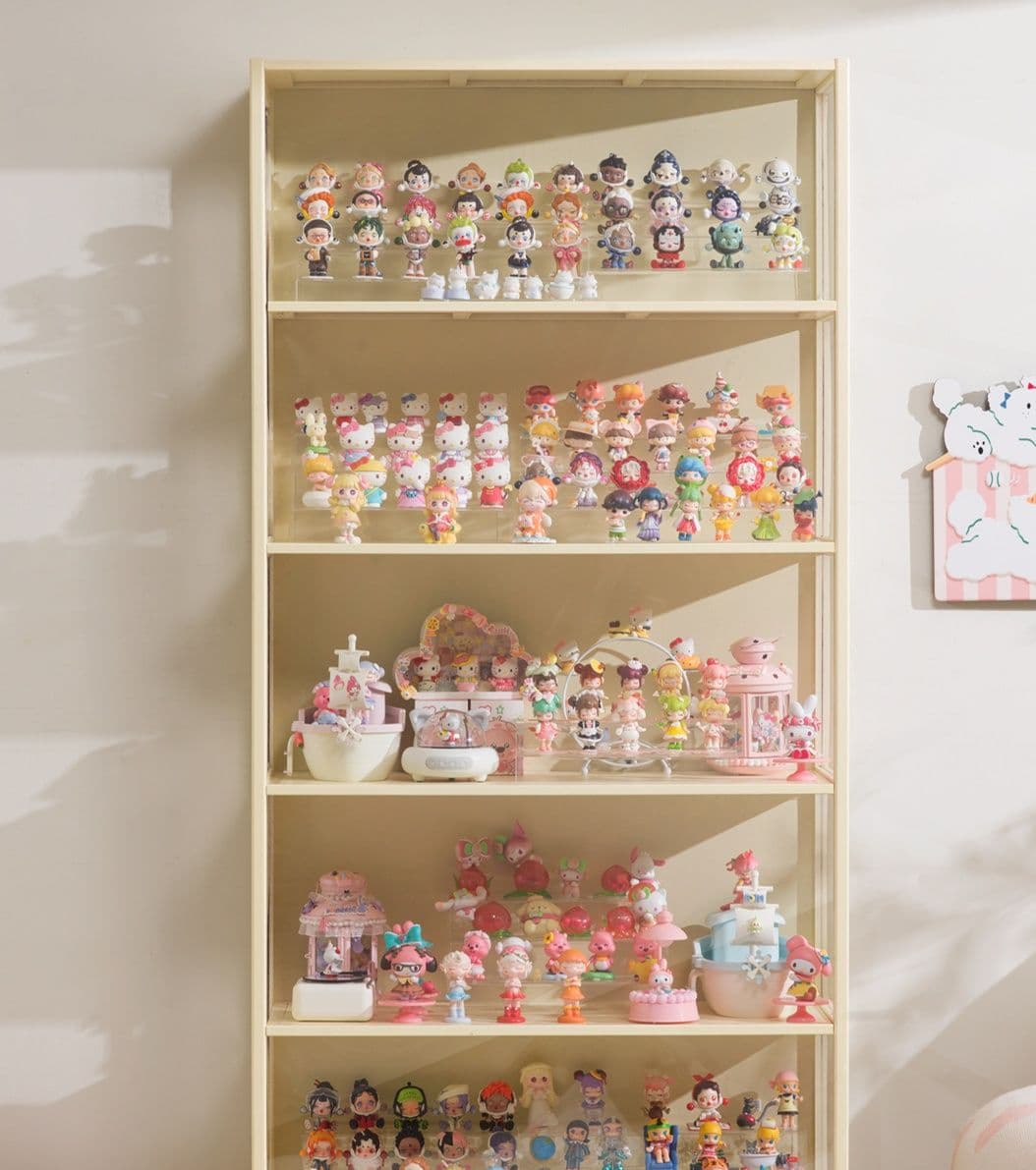 フィギュアケース 大型 木製コレクションケース
