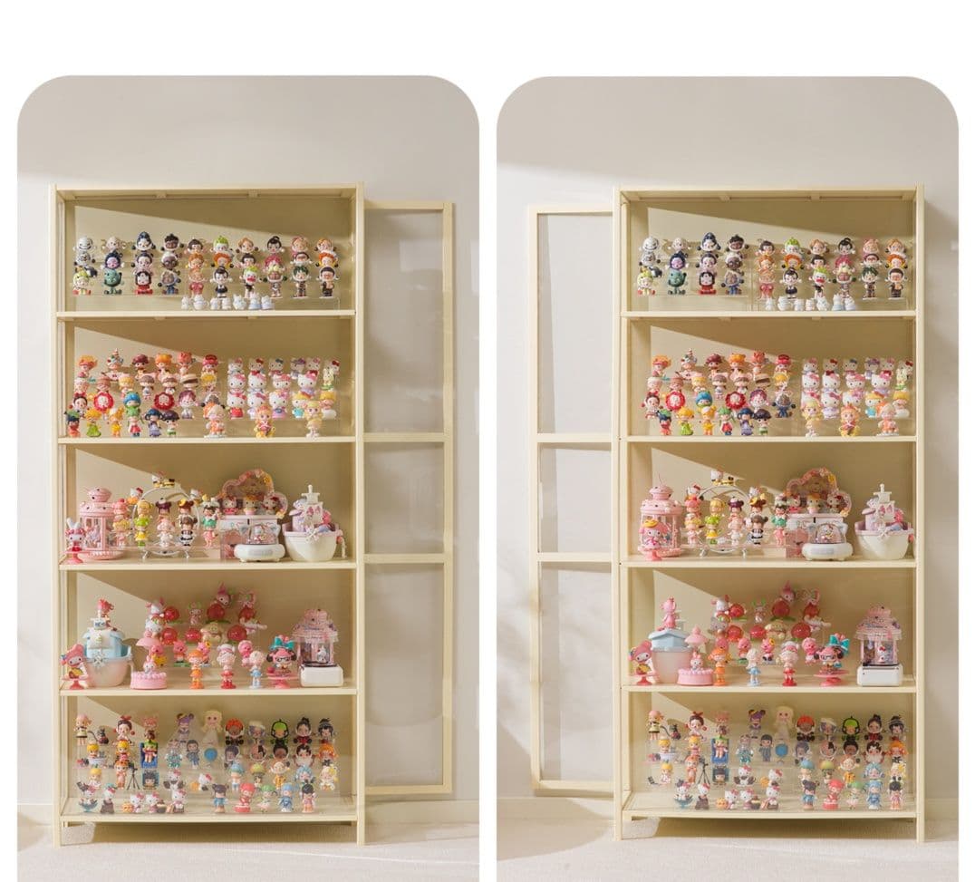 フィギュアケース 大型 木製コレクションケース