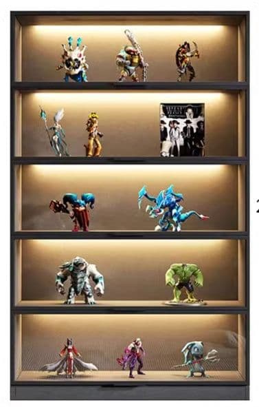 フィギュアケース 大型 光輝コレクション 壁面大型フィギュアケース