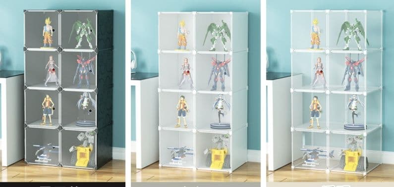 フィギュアケース 大型 多層組合せ透明展示ケース