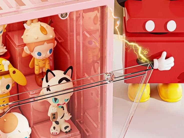 フィギュアケース 大型 多段積み重ね可能収納棚
