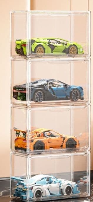 フィギュアケース 大型 積み重ね式透明コレクションケース